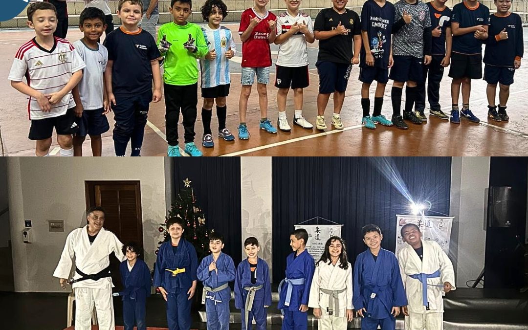 Finalização Oficinas de Futsal e Judô